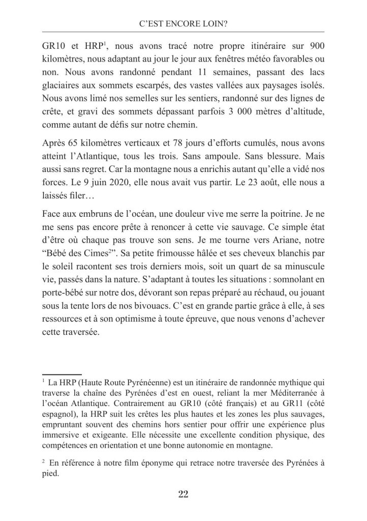 Chapitre 1, deuxième page de lecture